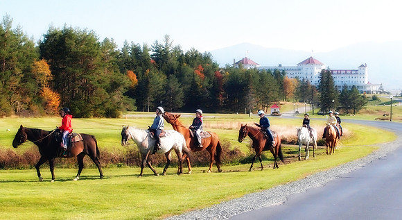 Horseback Riding at the Mt. Washington Hotel