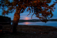 Moonrise at Massabesic