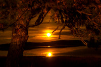 Moonrise at Massabesic
