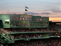 Sunset at Fenway Park